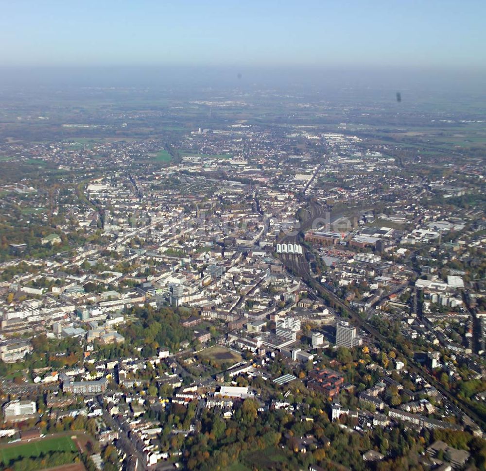 Mönchengladbach / Nordrhein-Westfalen von oben - West-Stadtteil von Mönchengladbach 28.10.2005