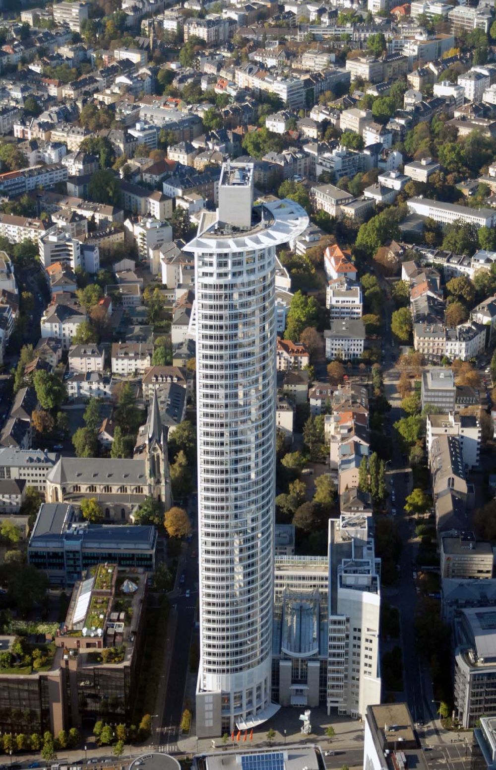 Luftbild Frankfurt am Main - Westendtower