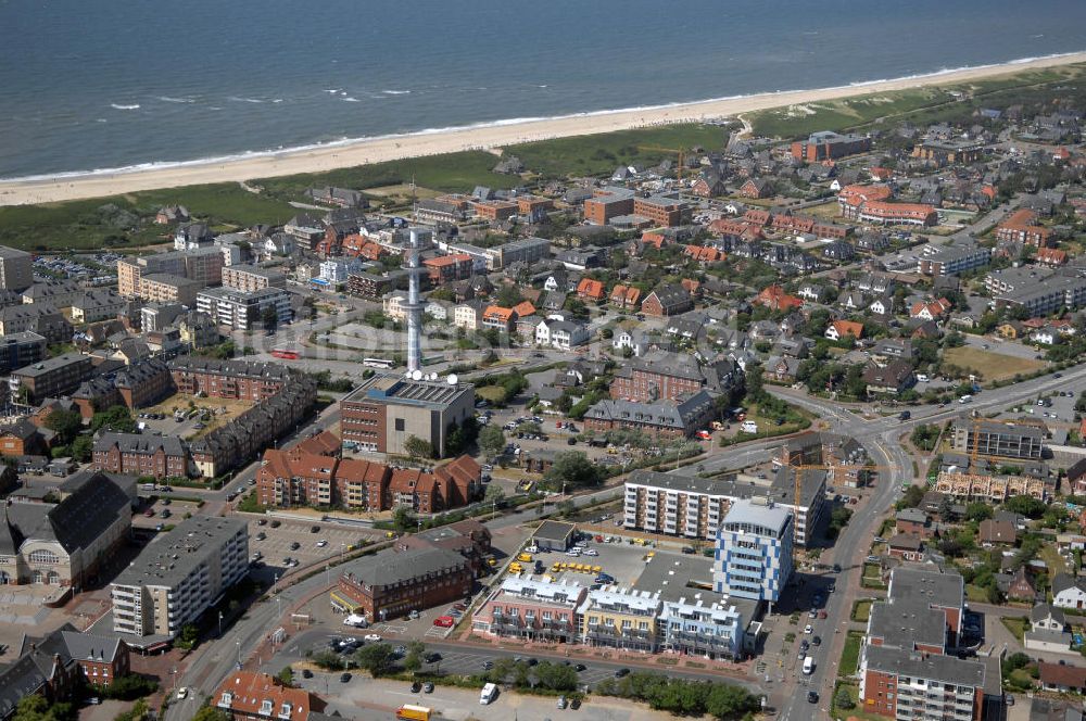 Westerland auf Sylt aus der Vogelperspektive: Westerland auf Sylt