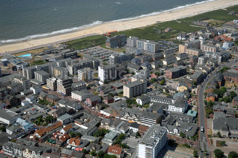 Luftbild Westerland auf Sylt - Westerland auf Sylt