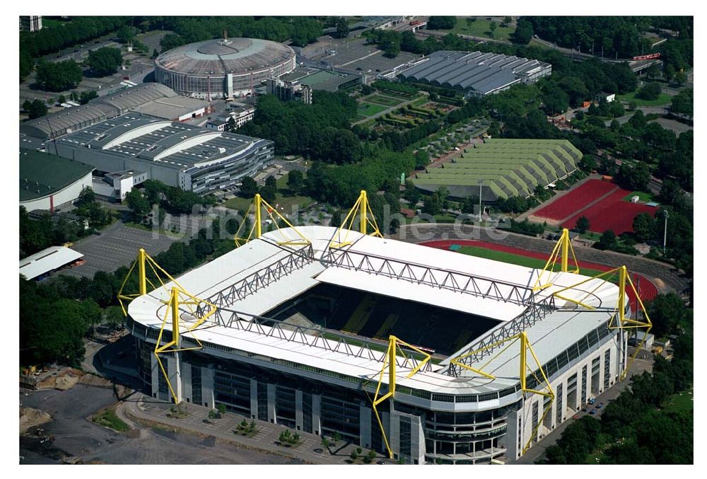Dortmund von oben - Westfahlenstadion