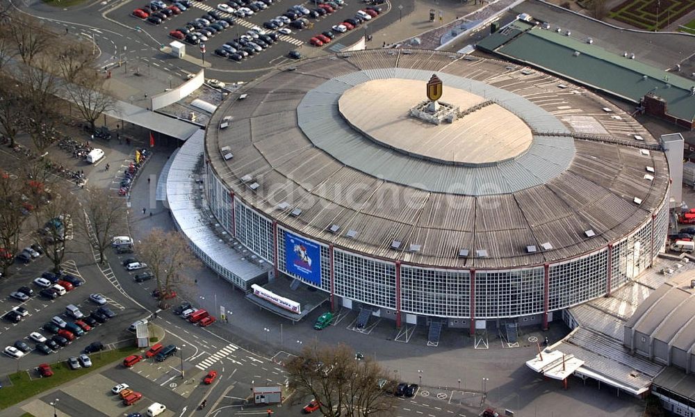 Dortmund von oben - Westfalenhalle Dortmund