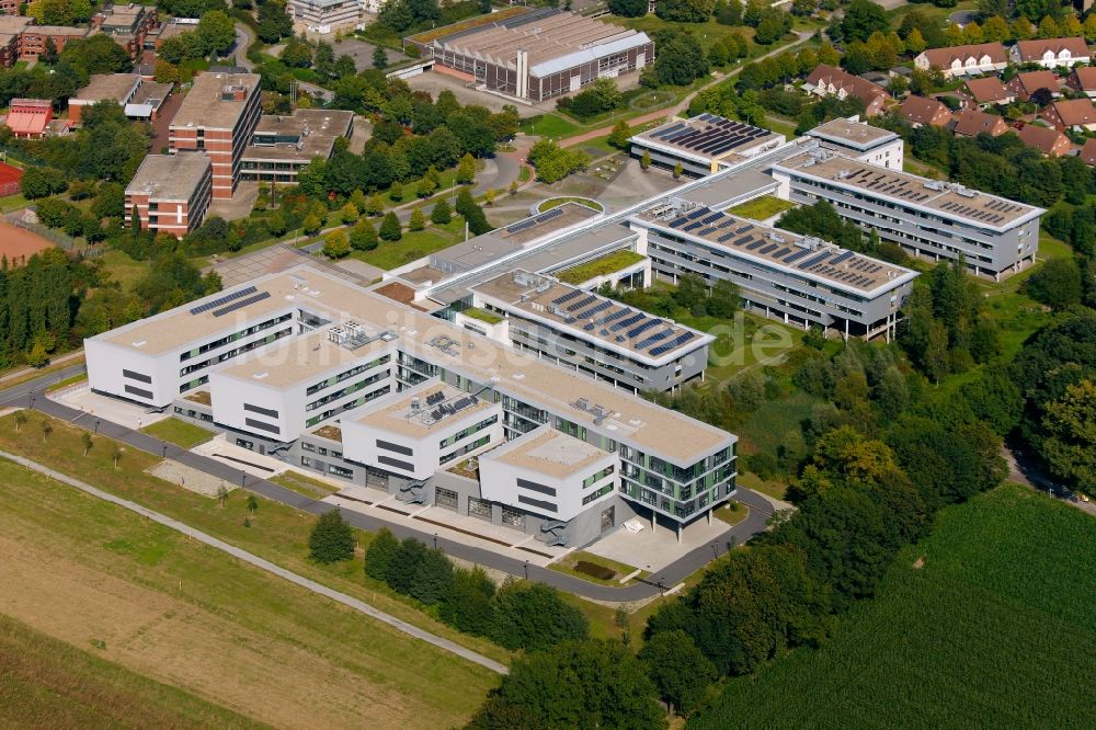 Luftaufnahme Gelsenkirchen - Westfälische Hochschule in Gelsenkirchen im Bundesland Nordrhein-Westfalen