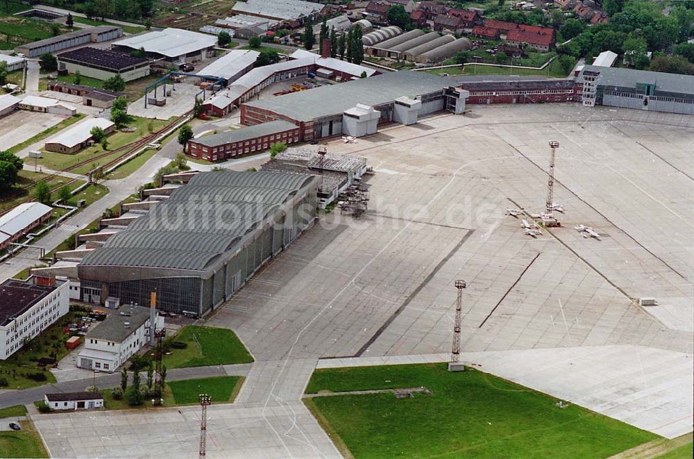 Berlin Schönefeld von oben - 20.05.95 Westgelände Diepensee / Flughafen SXF Schönefeld