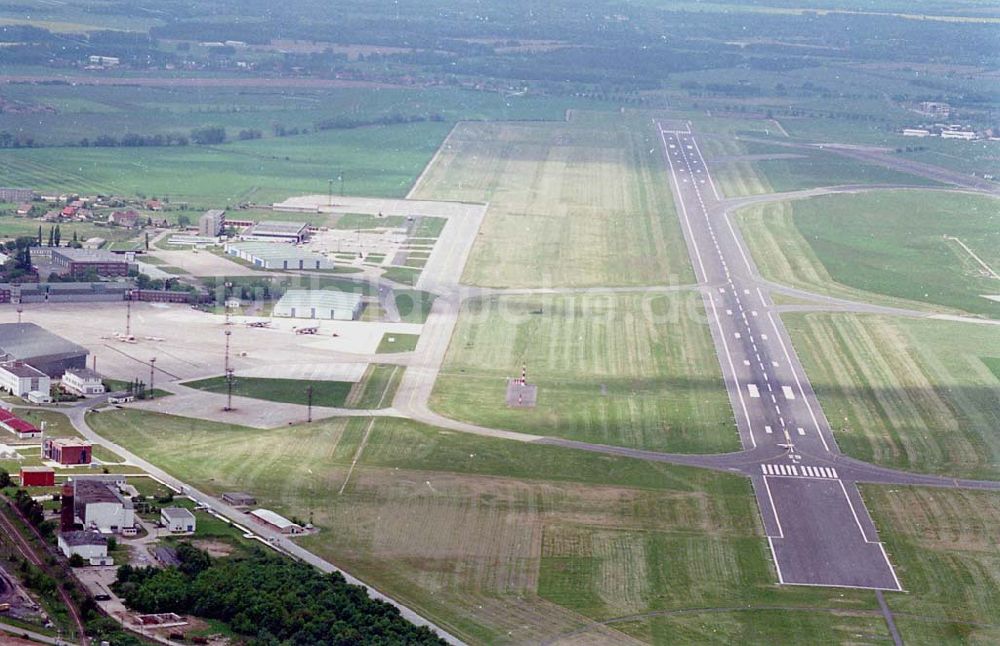 Luftaufnahme Berlin Schönefeld - 20.05.95 Westgelände Diepensee / Flughafen SXF Schönefeld