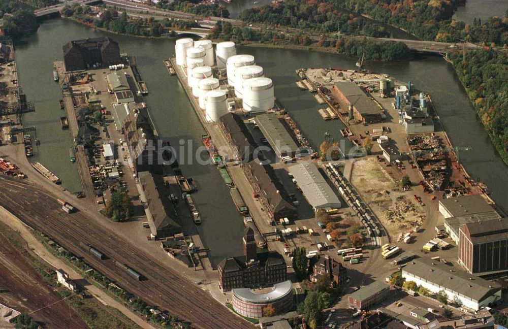 Luftaufnahme Berlin - Westhafen