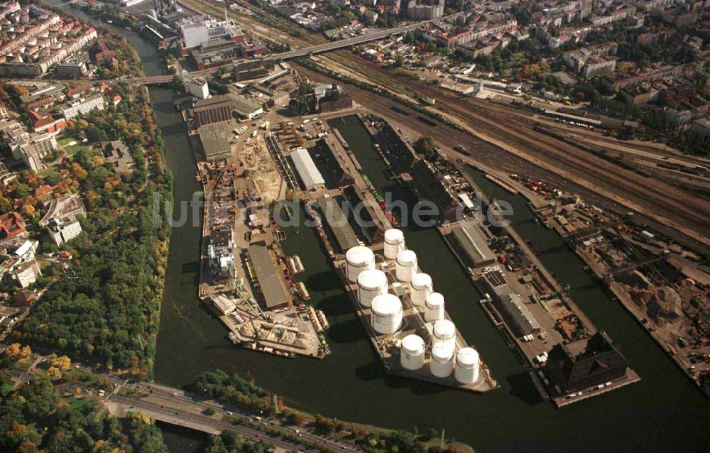 Berlin von oben - Westhafen