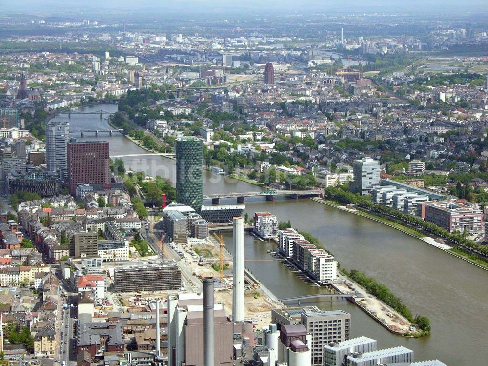 Luftaufnahme Frankfurt - Main / Hessen - Westhafen