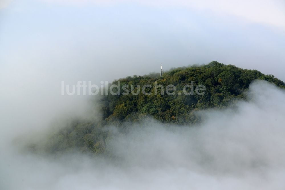 Marth aus der Vogelperspektive: Wetterlage mit Wolkenbildung in Marth im Bundesland Thüringen