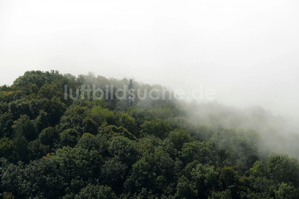 Luftaufnahme Marth - Wetterlage mit Wolkenbildung in Marth im Bundesland Thüringen