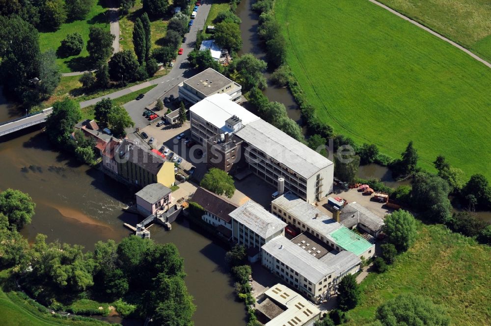 Erlangen aus der Vogelperspektive: Wöhrmühle Erlangen im Bundesland Bayern