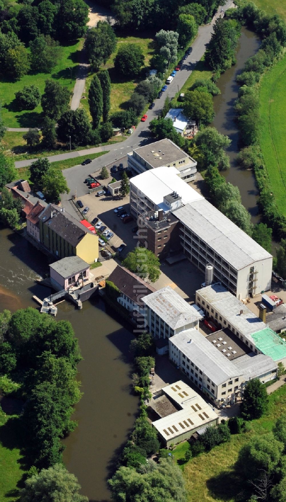 Luftbild Erlangen - Wöhrmühle Erlangen im Bundesland Bayern