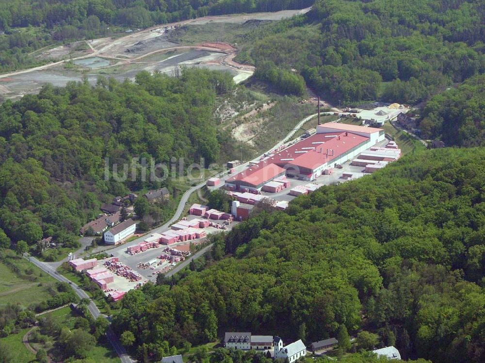 Luftaufnahme Bad Freienwalde - Wienerberger Ziegelwerk Bad Freienwalde