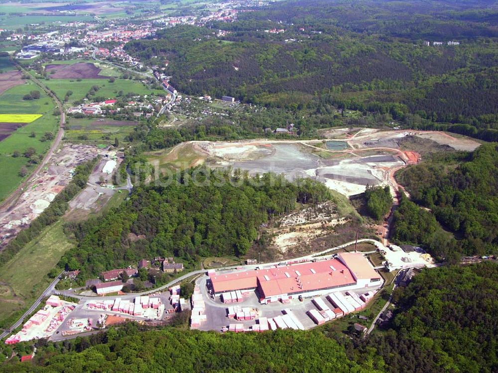 Luftbild Bad Freienwalde - Wienerberger Ziegelwerk Bad Freienwalde