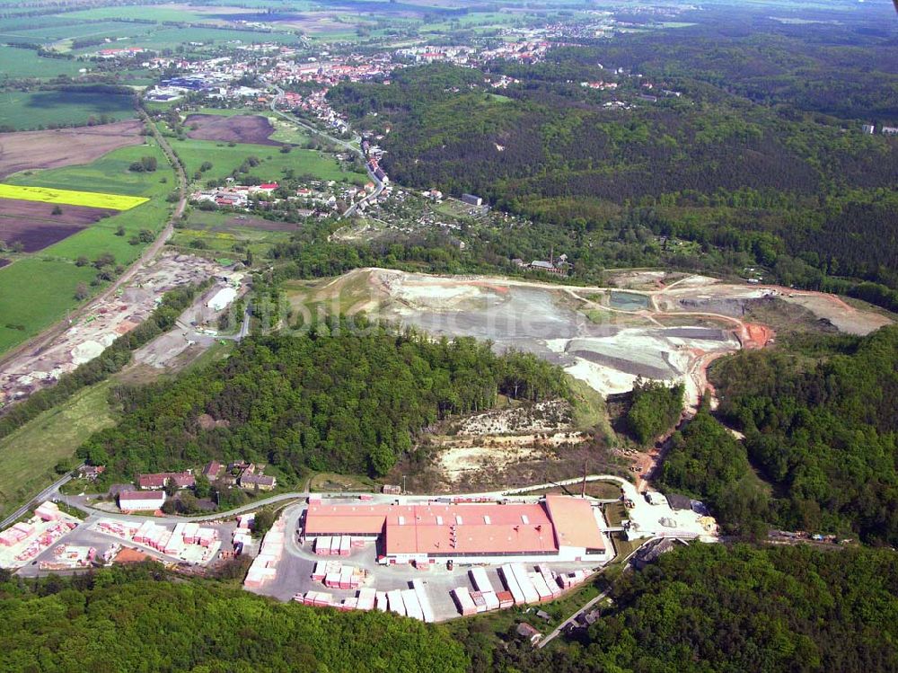 Luftaufnahme Bad Freienwalde - Wienerberger Ziegelwerk Bad Freienwalde