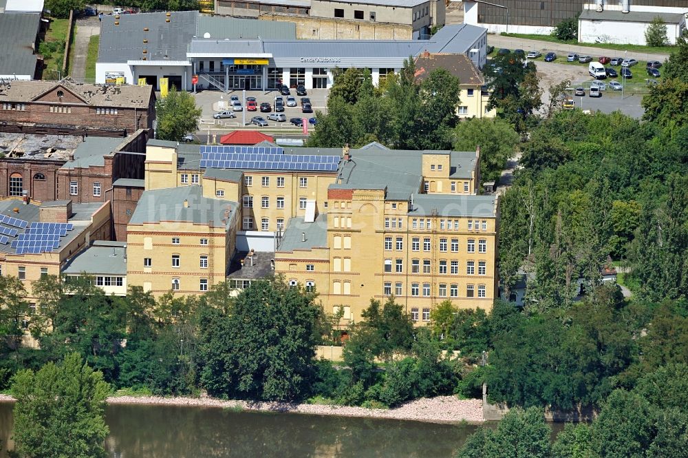 Luftaufnahme Wittenberg - Wikana Keks und Nahrungsmittel GmbH in der Lutherstadt Wittenberg in Sachsen-Anhalt