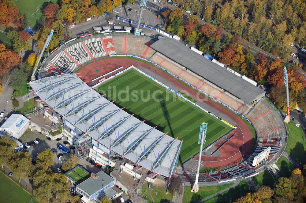 Luftbild Karlsruhe - Wildparkstadion Karlsruhe