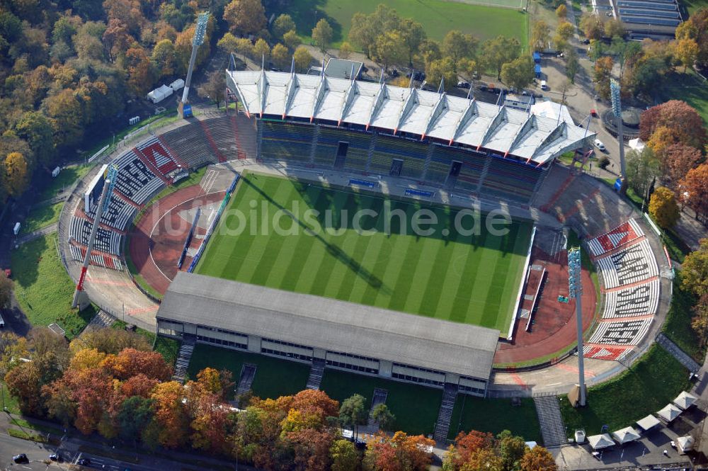 Luftbild Karlsruhe - Wildparkstadion Karlsruhe