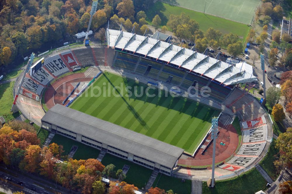 Luftaufnahme Karlsruhe - Wildparkstadion Karlsruhe