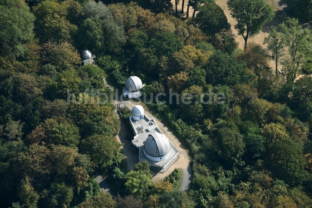 Berlin von oben - Wilhelm-Foerster- Sternwarte am Insulaner im Ortsteil Schöneberg in Berlin