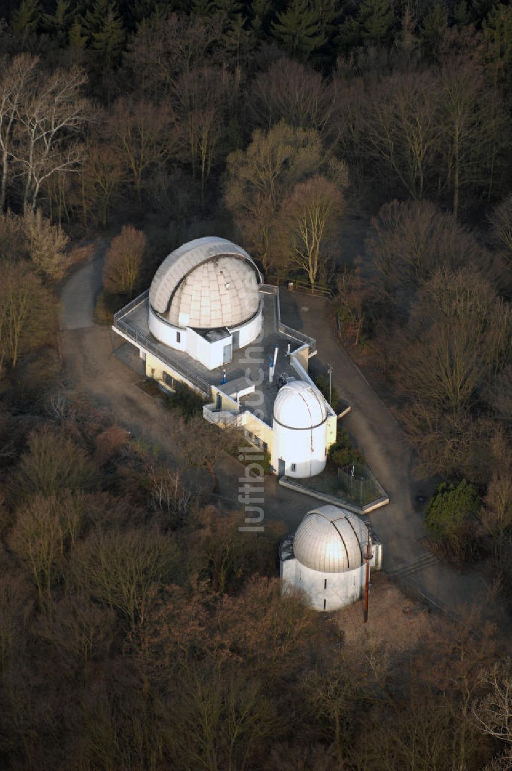 Berlin von oben - Wilhelm - Förster - Sternwarte in Schöneberg Berlin