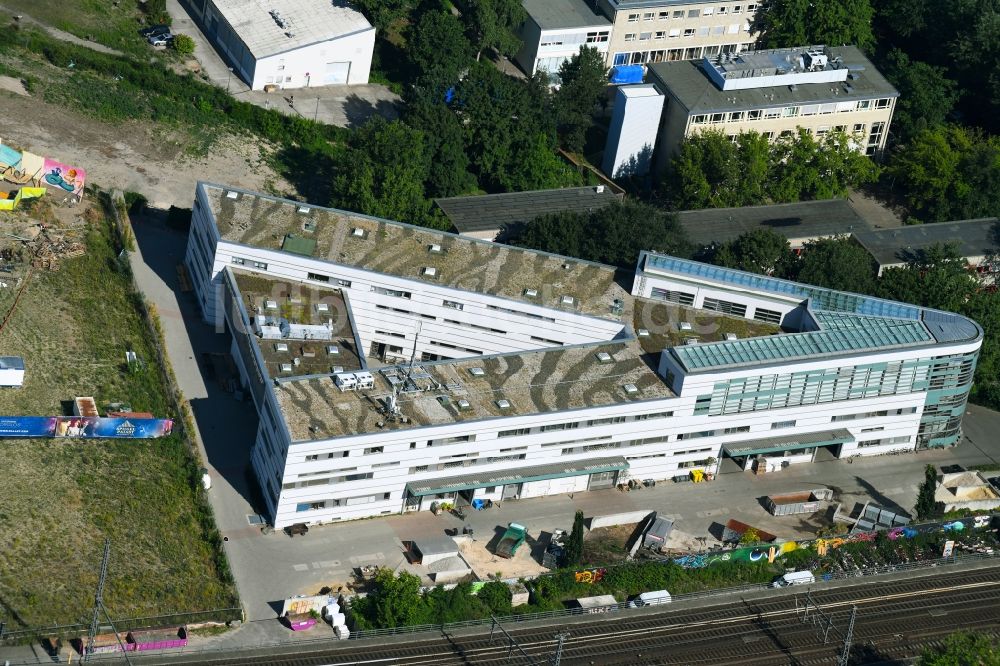 Berlin aus der Vogelperspektive: Wirtschaftshof der Zoologischer Garten Berlin AG in der Müller-Breslau-Straße in Berlin