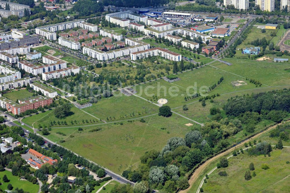 Berlin aus der Vogelperspektive: Wisenpark in Berlin-Marzahn