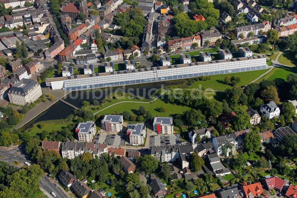 Gelsenkirchen von oben - Wissenschaftspark in Gelsenkirchen im Bundesland Nordrhein-Westfalen