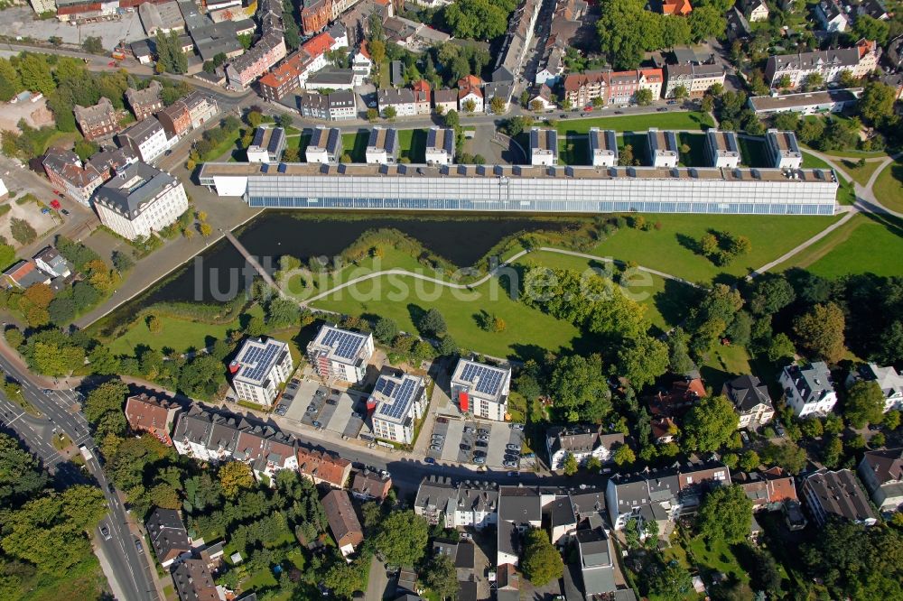 Gelsenkirchen aus der Vogelperspektive: Wissenschaftspark in Gelsenkirchen im Bundesland Nordrhein-Westfalen