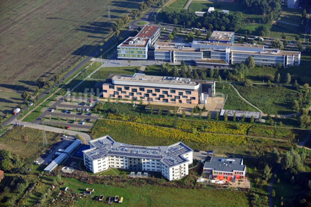 Potsdam von oben - Wissenschaftspark Golm in Potsdam im Bundesland Brandenburg