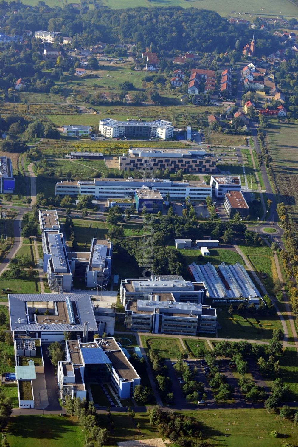 Potsdam aus der Vogelperspektive: Wissenschaftspark Golm in Potsdam im Bundesland Brandenburg