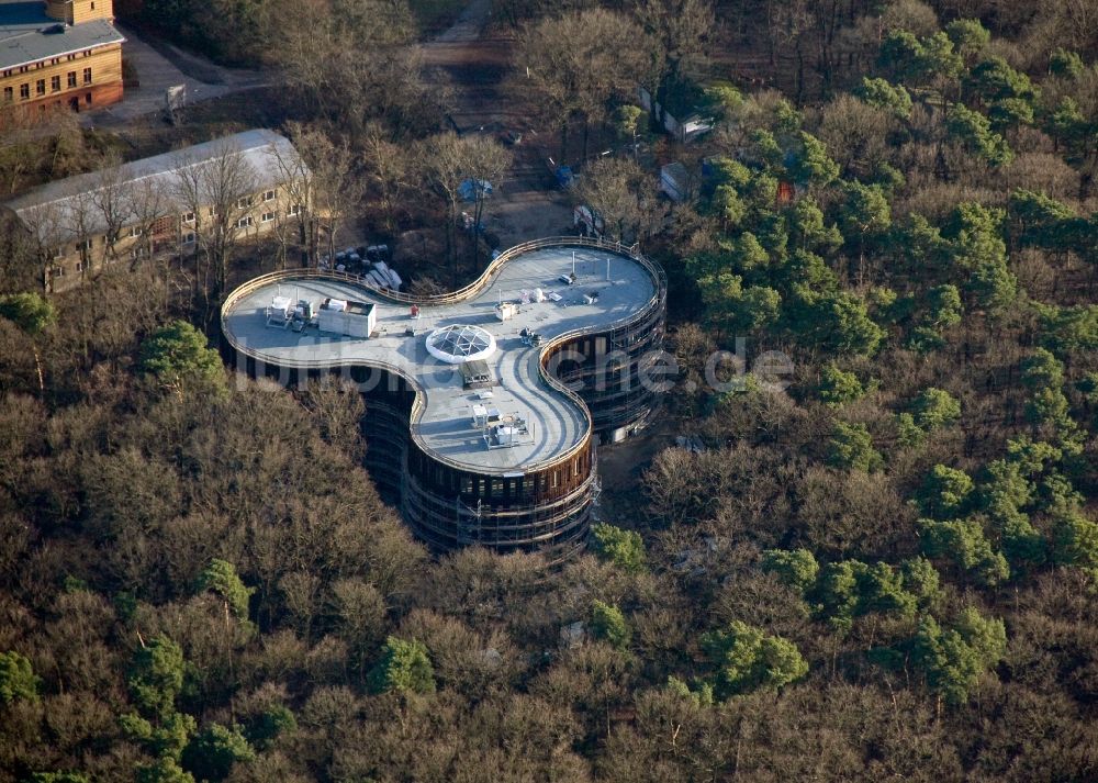 Luftbild Potsdam - Wissenschaftspark auf den Telegrafenberg in Potsdam im Bundesland Brandenburg