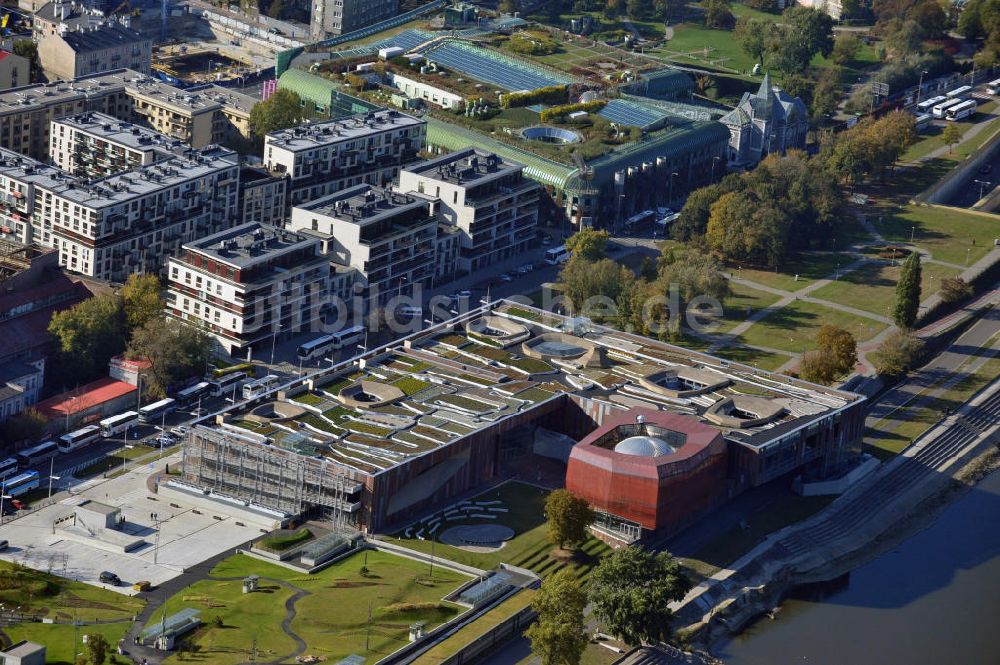 Luftbild Warschau - Wissenschaftszentrum Kopernikus Warschau