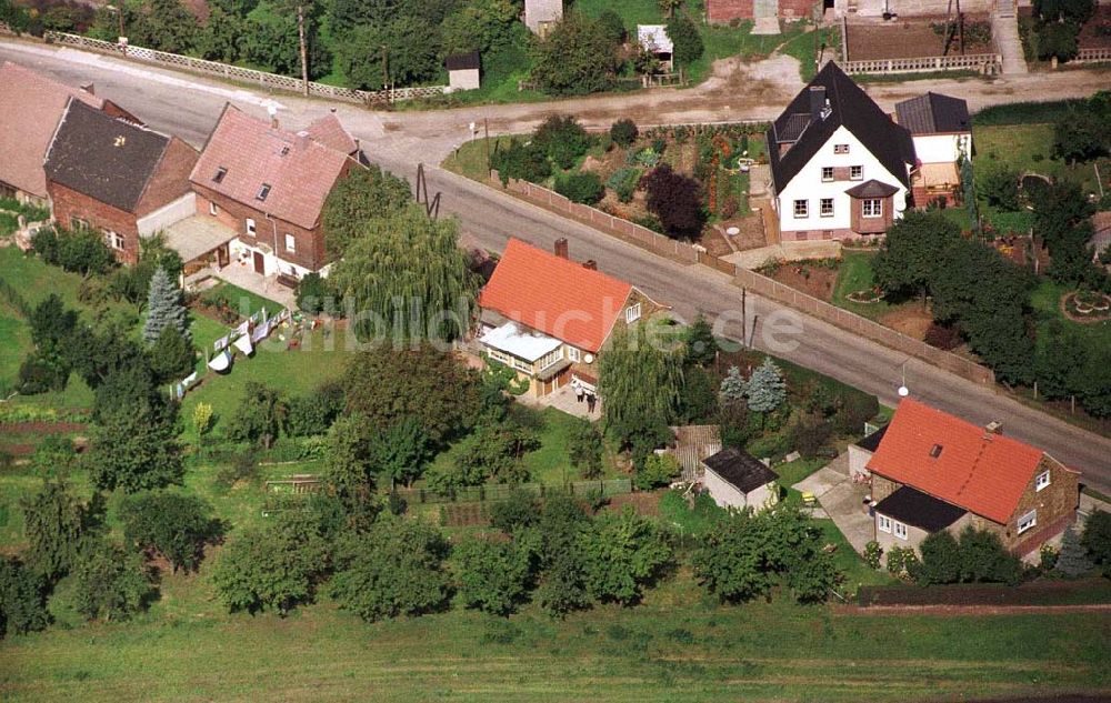 Wittenberg / Brandenburg aus der Vogelperspektive: Wittenberg