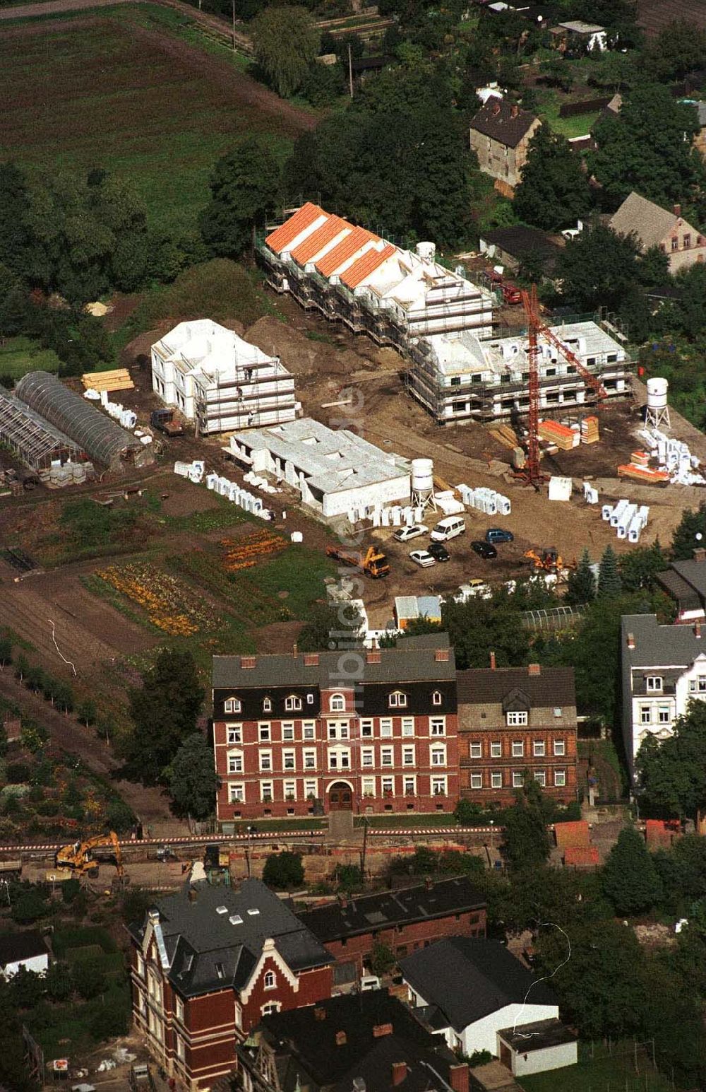 Wittenberg / Brandenburg aus der Vogelperspektive: Wittenberg