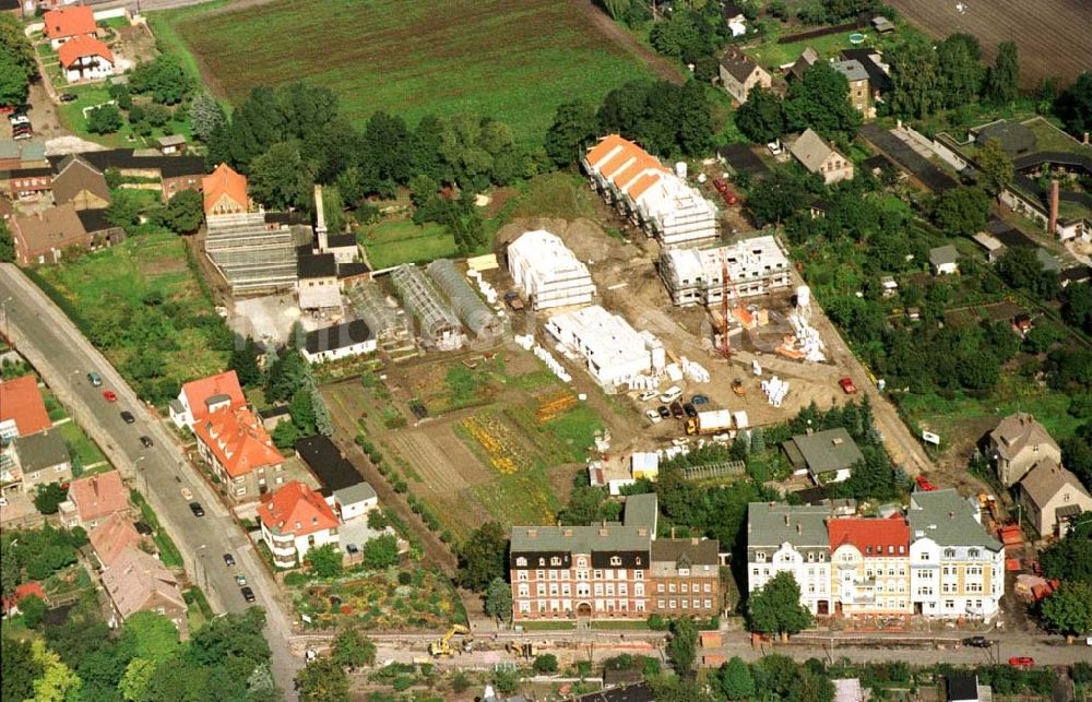 Wittenberg / Brandenburg aus der Vogelperspektive: Wittenberg / Dorfstraße 4/5