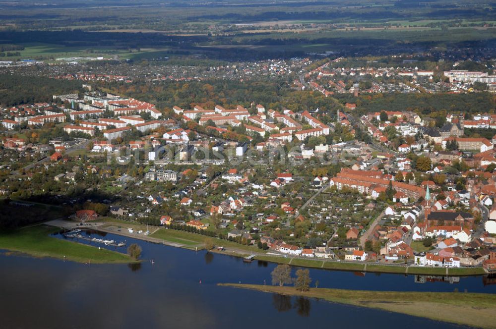 Wittenberge aus der Vogelperspektive: Wittenberge