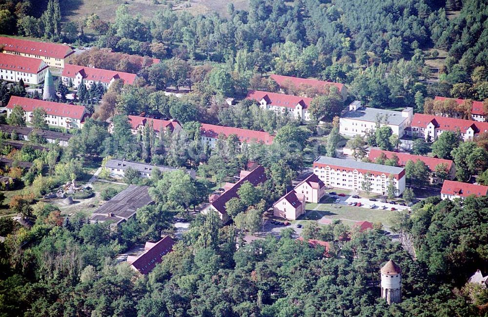 Luftaufnahme Wünsdorf (Brandenburg) - Wünsdorf (Brandenburg) 21.09.2003 Gelände des ehemaligen russischen Oberkommando