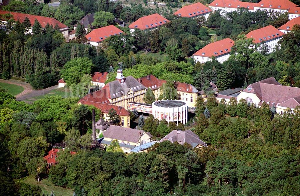 Wünsdorf (Brandenburg) von oben - Wünsdorf (Brandenburg) 21.09.2003 Gelände des ehemaligen russischen Oberkommando