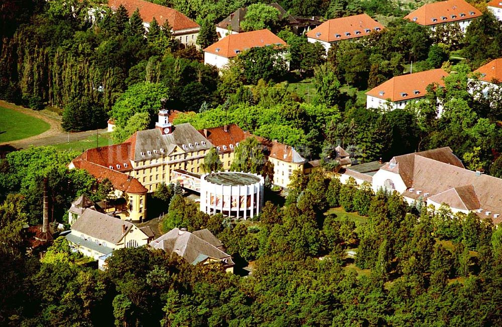 Wünsdorf (Brandenburg) aus der Vogelperspektive: Wünsdorf (Brandenburg) 21.09.2003 Gelände des ehemaligen russischen Oberkommando