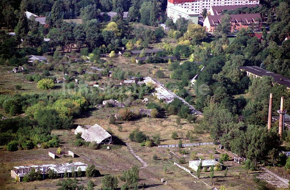 Luftaufnahme Wünsdorf (Brandenburg) - Wünsdorf (Brandenburg) 21.09.2003 Gelände des ehemaligen russischen Oberkommando