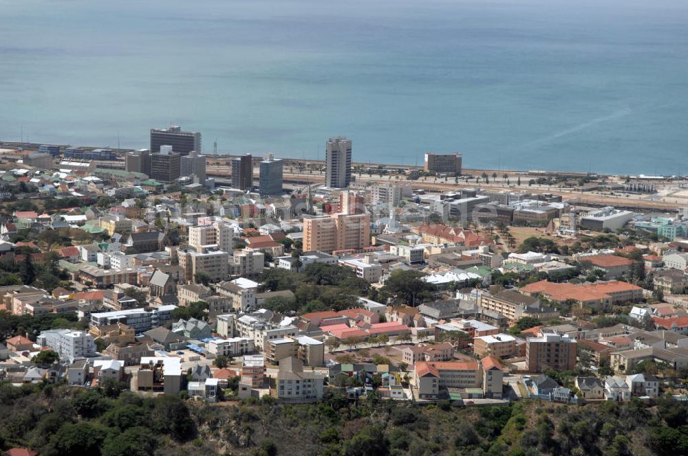 Port Elizabeth von oben - Wohn- und Industriegebiet in Port Elizabeth Central