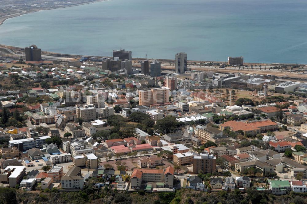 Port Elizabeth aus der Vogelperspektive: Wohn- und Industriegebiet in Port Elizabeth Central