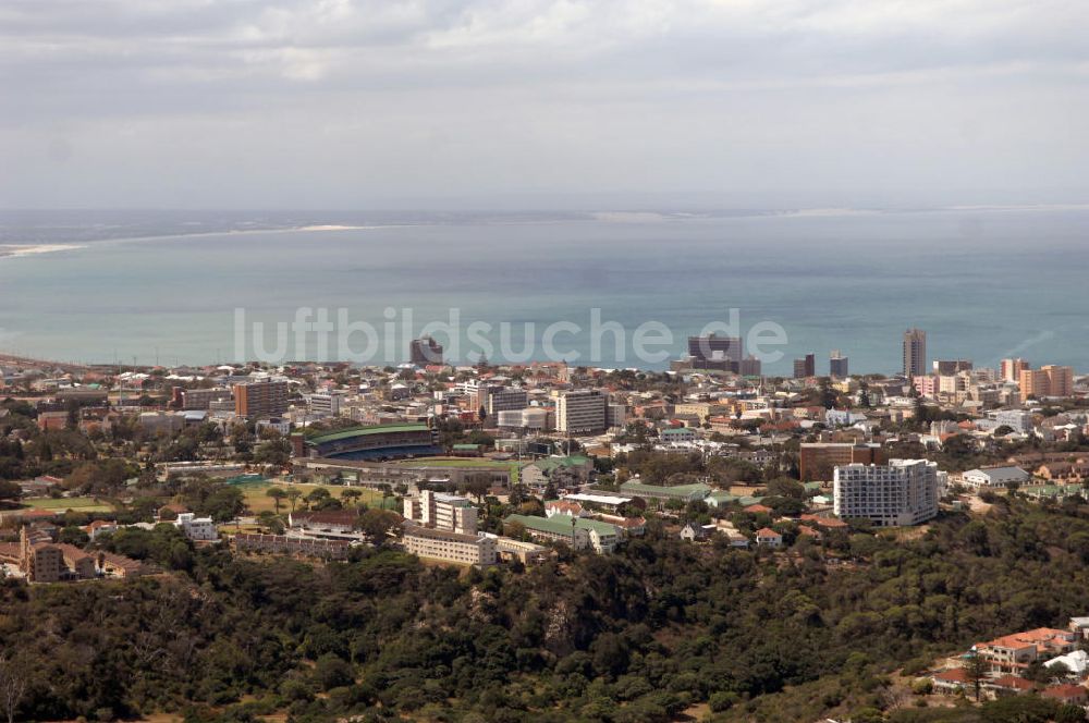 Luftbild Port Elizabeth - Wohn- und Industriegebiet in Port Elizabeth Central mit dem sahara oval st Georges cricket ground