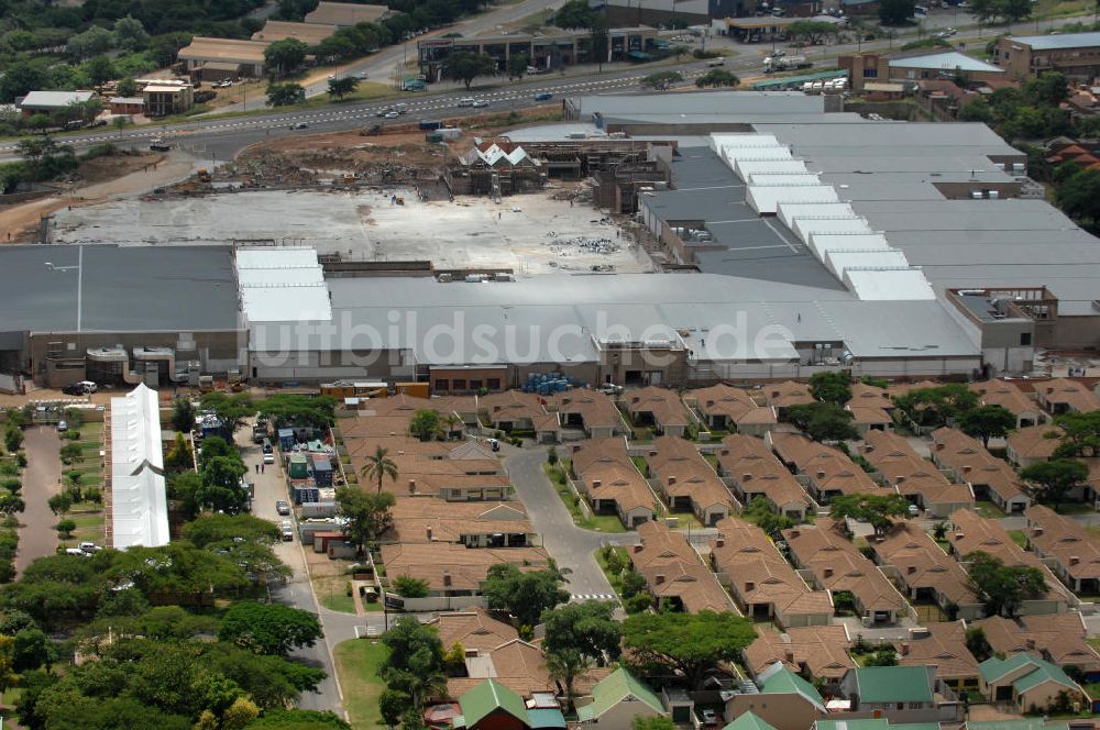 Luftaufnahme Nelspruit - Wohn und Industrieviertel Sonheuwel Central in Nelspruit