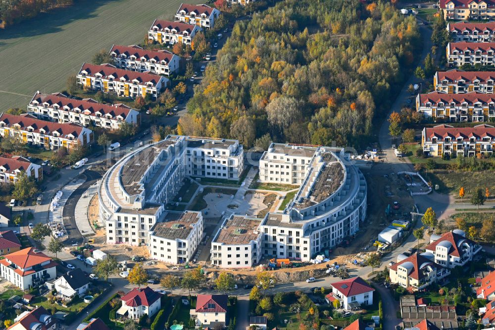 Luftbild Schwanebeck - Wohnanlage Am Eichenring in Schwanebeck im Bundesland Brandenburg, Deutschland