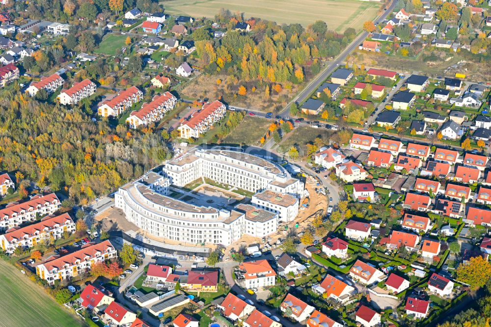 Luftbild Schwanebeck - Wohnanlage Am Eichenring in Schwanebeck im Bundesland Brandenburg, Deutschland