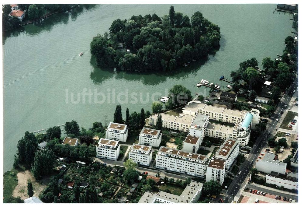 Berlin - Köpenick von oben - Wohnanlage an der Grünauer Straße 117 - 125 in Berlin - Köpenick - ein Projekt der GRAF & MARESCH GmbH Augsburg.