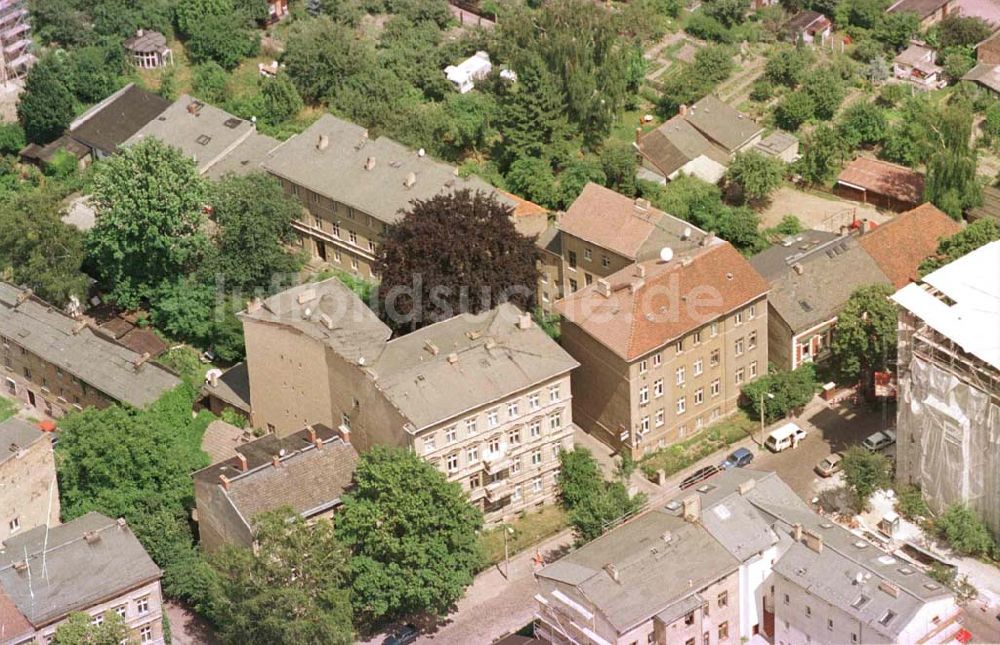 Potsdam - Stadt von oben - Wohnanlage Lennestr. 19-20 in Potsdam.