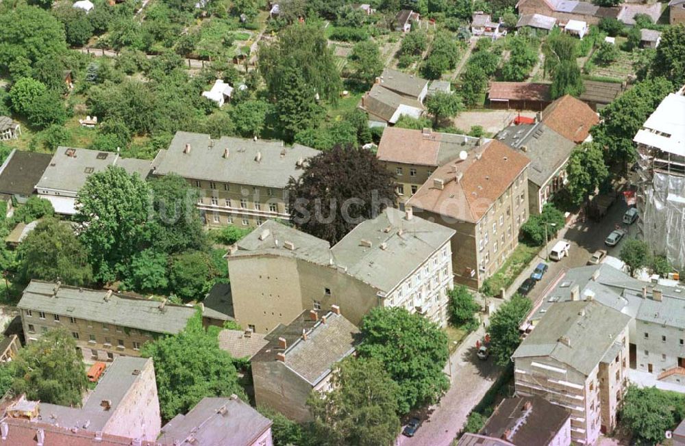 Potsdam - Stadt aus der Vogelperspektive: Wohnanlage Lennestr. 19-20 in Potsdam.